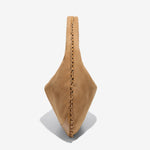 Chloe Suede and Leather Crescent Hobo Bag – Luxury Large Shoulder Bag for Women - in Camel | Arvea Bags