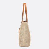 Tassel - Detail Woven Shoulder Bag – Elegant & Functional - in Camel | Arvea Bags