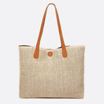 Tassel - Detail Woven Shoulder Bag – Elegant & Functional - in Camel | Arvea Bags