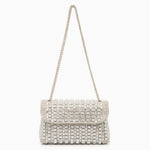 Aeris | Luxury Turquoise Crystal Evening Bag – Bold & Elegant Statement Piece - in Blue | Arvea Bags