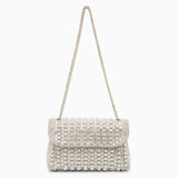 Aeris | Luxury Turquoise Crystal Evening Bag – Bold & Elegant Statement Piece - in Blue | Arvea Bags