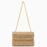 Aeris | Luxury Turquoise Crystal Evening Bag – Bold & Elegant Statement Piece - in Sky Blue | Arvea Bags