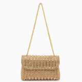 Aeris | Luxury Turquoise Crystal Evening Bag – Bold & Elegant Statement Piece - in Sky Blue | Arvea Bags