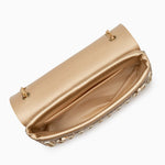 Aeris | Luxury Turquoise Crystal Evening Bag – Bold & Elegant Statement Piece - in Sky Blue | Arvea Bags