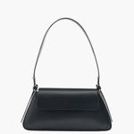 Amara | Black Minimalist Shoulder Bag – Timeless & Elegant - in Black | Arvea Bags
