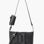 Aria | Blue Buckle Crossbody Bag – Modern & Versatile - in Black | Arvea Bags