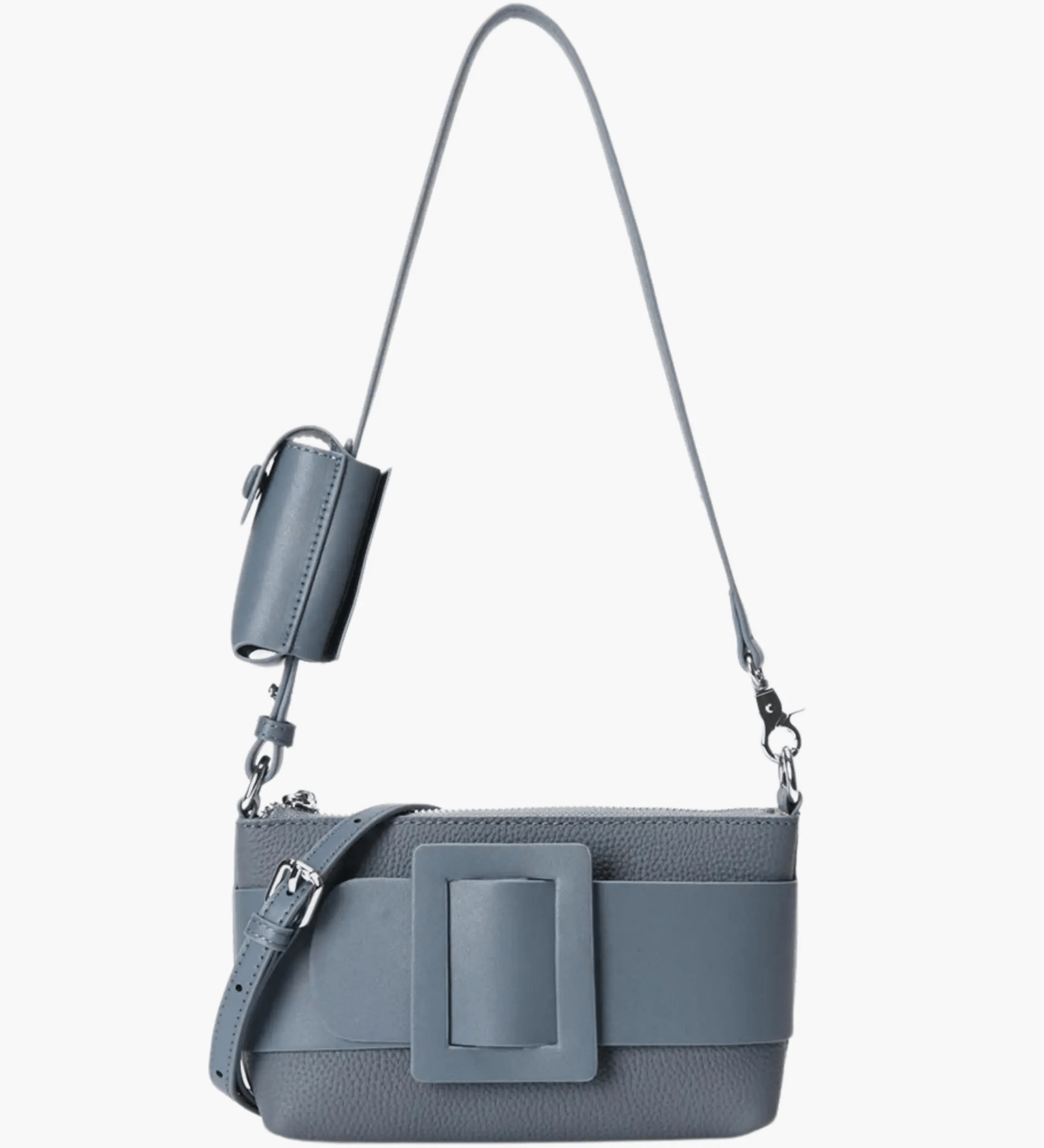 Aria | Blue Buckle Crossbody Bag – Modern & Versatile - in Teal | Arvea Bags