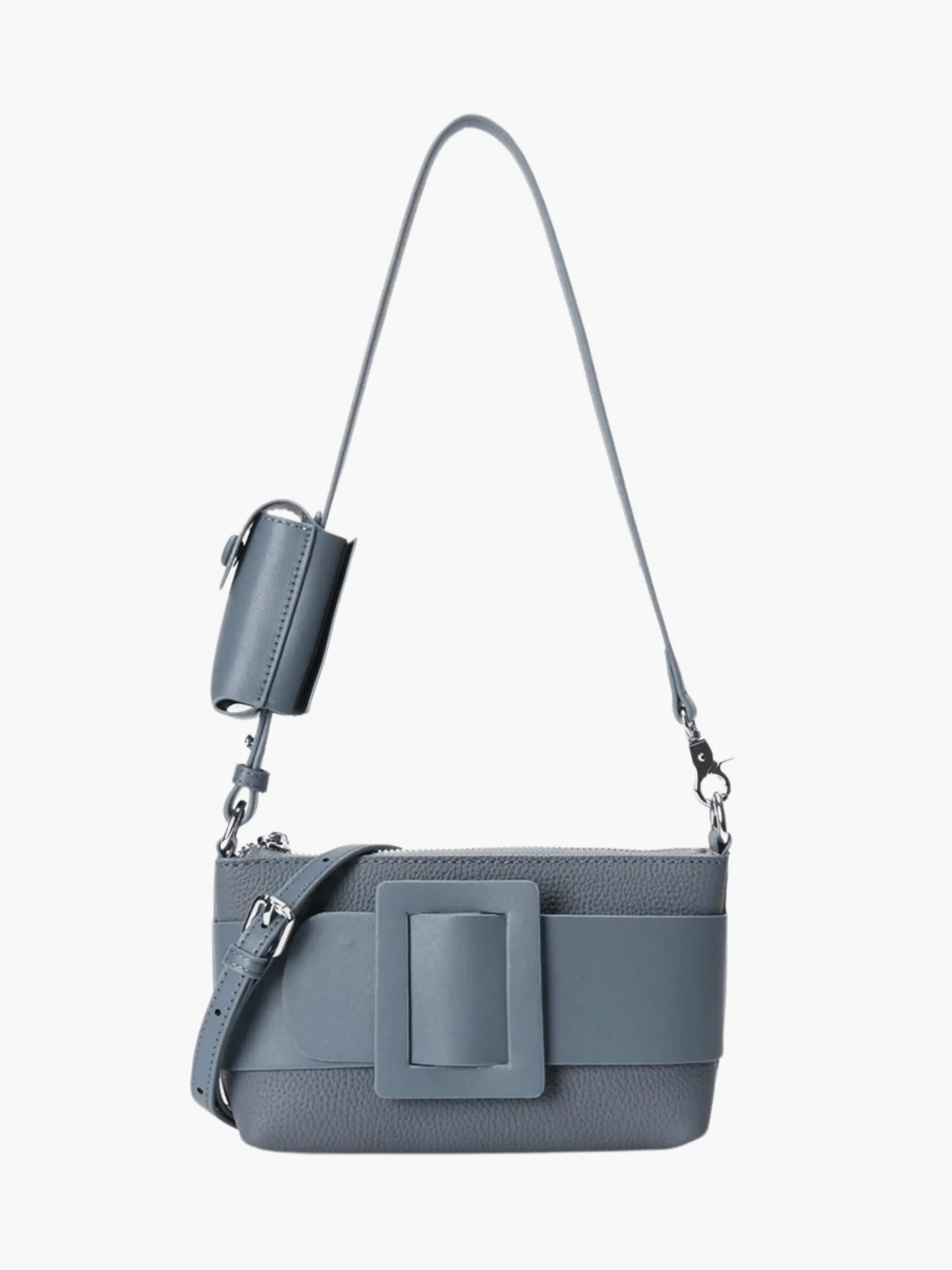Aria | Blue Buckle Crossbody Bag – Modern & Versatile - in Teal | Arvea Bags
