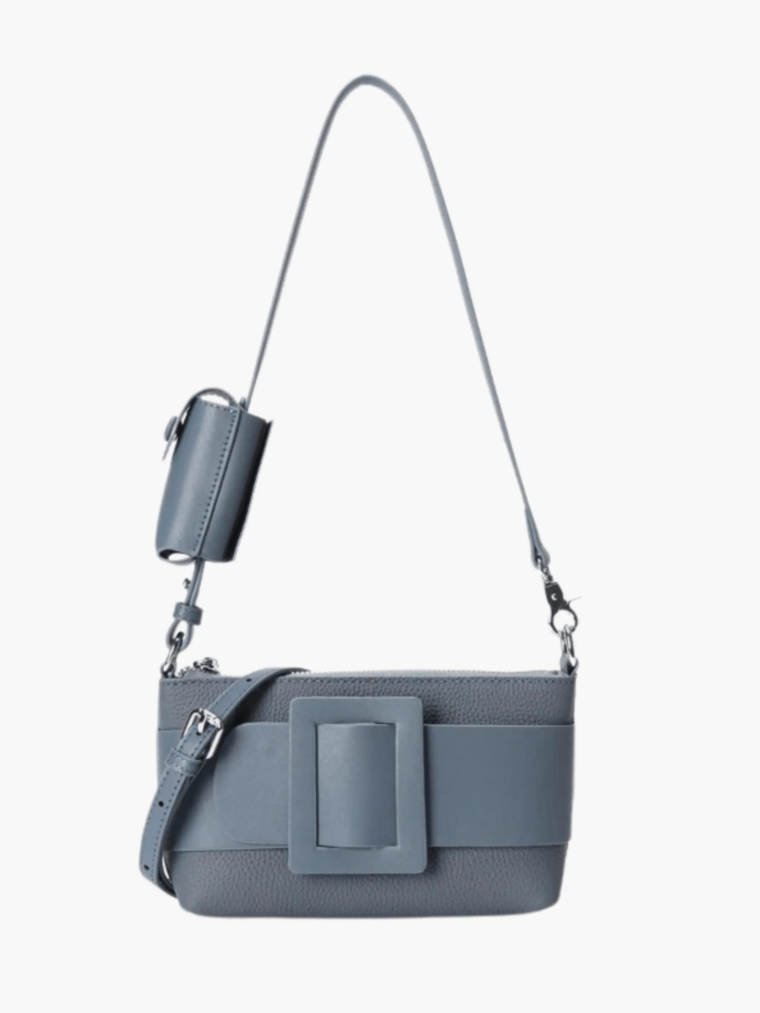 Aria | Blue Buckle Crossbody Bag – Modern & Versatile - in Teal | Arvea Bags