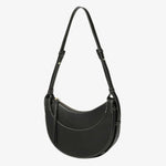 Aria | Tan Saddle Crossbody Bag – Classic & Versatile - in Black | Arvea Bags