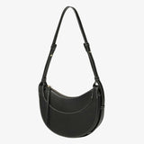 Aria | Tan Saddle Crossbody Bag – Classic & Versatile - in Black | Arvea Bags