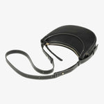 Aria | Tan Saddle Crossbody Bag – Classic & Versatile - in Black | Arvea Bags