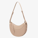 Aria | Tan Saddle Crossbody Bag – Classic & Versatile - in Khaki | Arvea Bags