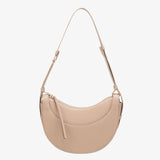 Aria | Tan Saddle Crossbody Bag – Classic & Versatile - in Khaki | Arvea Bags