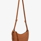Aria | Tan Saddle Crossbody Bag – Classic & Versatile - in Tan Brown | Arvea Bags