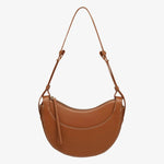 Aria | Tan Saddle Crossbody Bag – Classic & Versatile - in Tan Brown | Arvea Bags