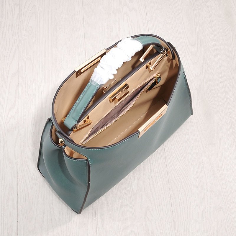 Aurora | Caramel Leather Tote – Sophisticated & Timeless - in Brown | Arvea Bags