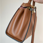 Aurora | Caramel Leather Tote – Sophisticated & Timeless - in Brown | Arvea Bags
