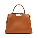 Aurora | Caramel Leather Tote – Sophisticated & Timeless - in Brown | Arvea Bags