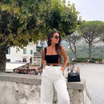 Aurora Signature Mini Leather Handbag – Women's Structured Top Handle Bag - in Grey | Arvea Bags