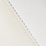 Aurora Signature Trapeze Bag – Structured Handbag with Turn - Lock Closure - in Ivory | Arvea Bags