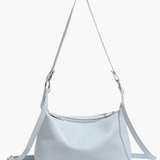 Avaris | Luxe Sky Blue Leather Crossbody Bag – Sleek & Versatile - in Light Blue | Arvea Bags