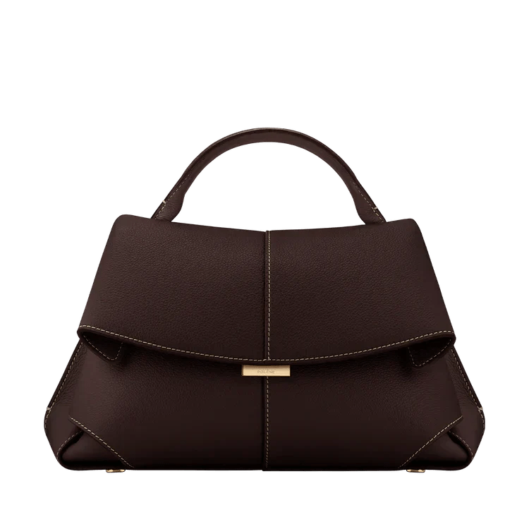 Aveline Luxury Leather Handbag – Timeless Elegance Meets Modern Sophistication - in Black | Arvea Bags