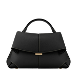 Aveline Luxury Leather Handbag – Timeless Elegance Meets Modern Sophistication - in Black | Arvea Bags
