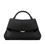 Aveline Luxury Leather Handbag – Timeless Elegance Meets Modern Sophistication - in Black | Arvea Bags