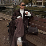 Aveline Luxury Leather Handbag – Timeless Elegance Meets Modern Sophistication - in Chalk | Arvea Bags