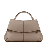 Aveline Luxury Leather Handbag – Timeless Elegance Meets Modern Sophistication - in Taupe | Arvea Bags