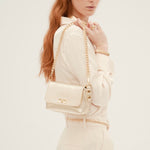 Azariah | Elegant Gold Chain Strap – Luxe & Versatile Accessory - in Gold | Arvea Bags