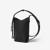 Aziel | Leather Crossbody Bag – Minimalist Elegance & Everyday Versatility - in Black | Arvea Bags