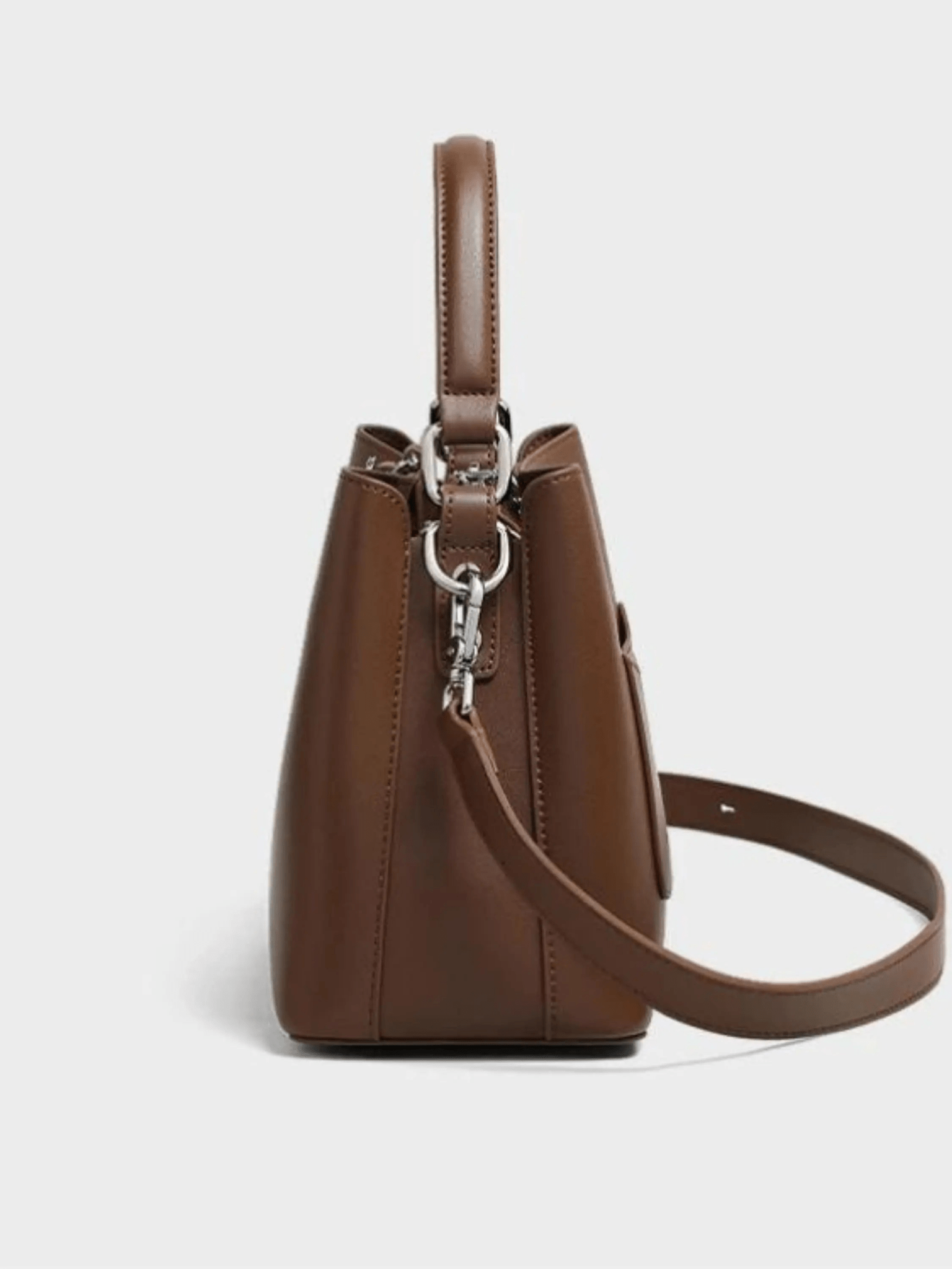 Bella | Classic Leather Tote Bag – Elegant & Functional for Every Occasion - in Brown | Arvea Bags