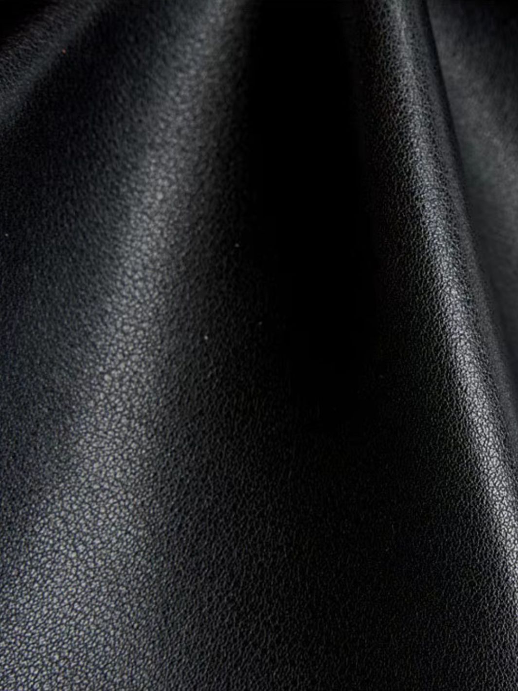Black Leather Crescent Shoulder Bag – Minimalist Luxury Handbag - in Black | Arvea Bags
