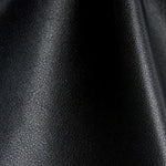 Black Leather Crescent Shoulder Bag – Minimalist Luxury Handbag - in Black | Arvea Bags