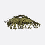 Boho Fringe Hobo Bag – Suede - Look Slouchy Shoulder Purse - in Military Green | Arvea Bags