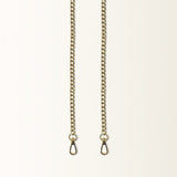 Calista | Slim Gold Chain Strap – Sleek & Versatile Bag Accessory - in Gold | Arvea Bags