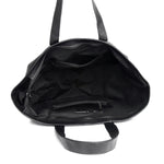 Caro | Oversized Leather Tote – Soft Structure & Everyday Carryall - in Black | Arvea Bags