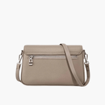 Celeste | Luxe Pebbled Leather Shoulder Bag – Effortless Sophistication - in Cream | Arvea Bags