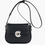 Celeste | Periwinkle Crossbody Bag – Modern Chic & Elegance - in Black | Arvea Bags
