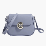 Celeste | Periwinkle Crossbody Bag – Modern Chic & Elegance - in Black | Arvea Bags