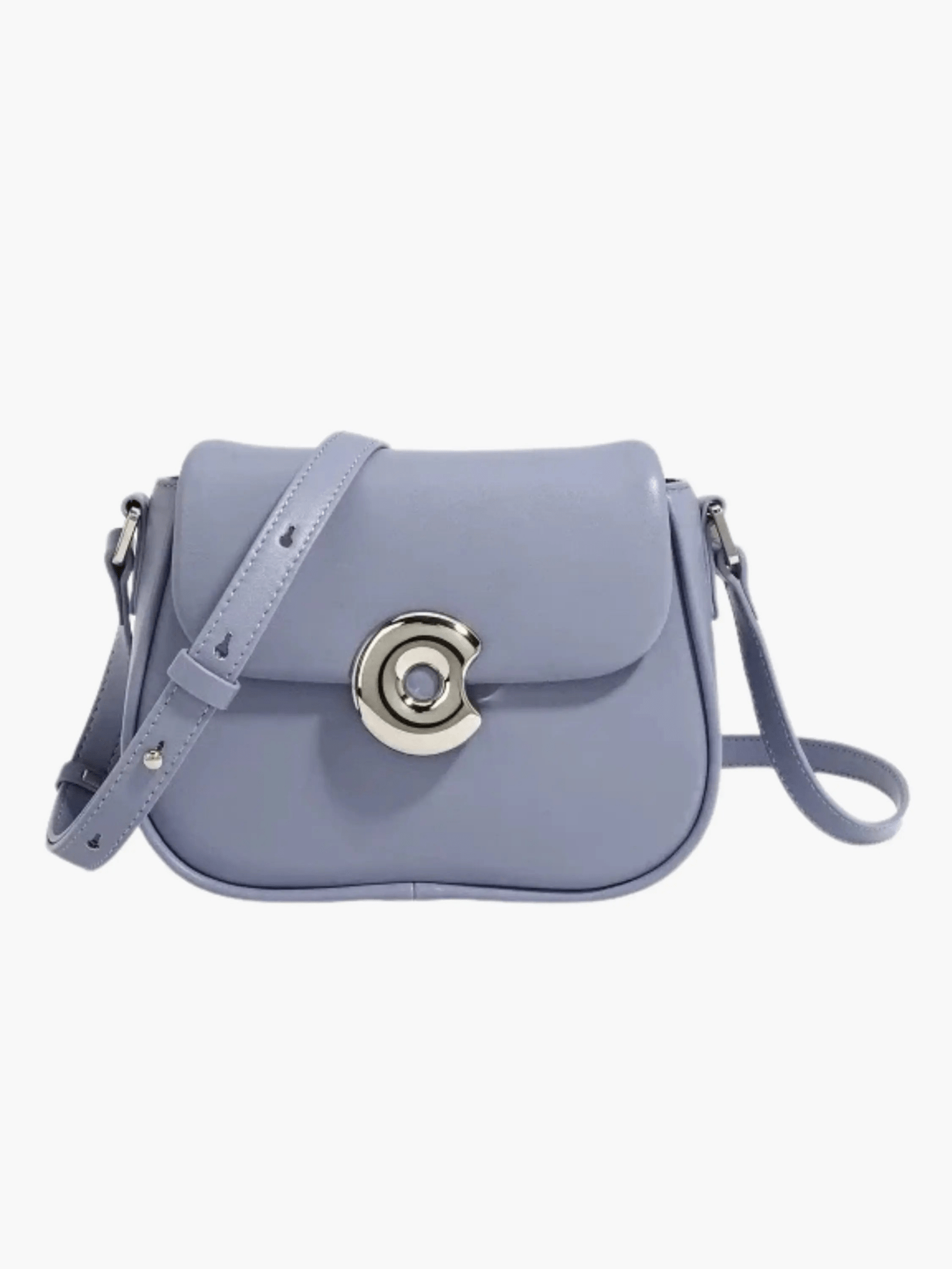 Celeste | Periwinkle Crossbody Bag – Modern Chic & Elegance - in Black | Arvea Bags