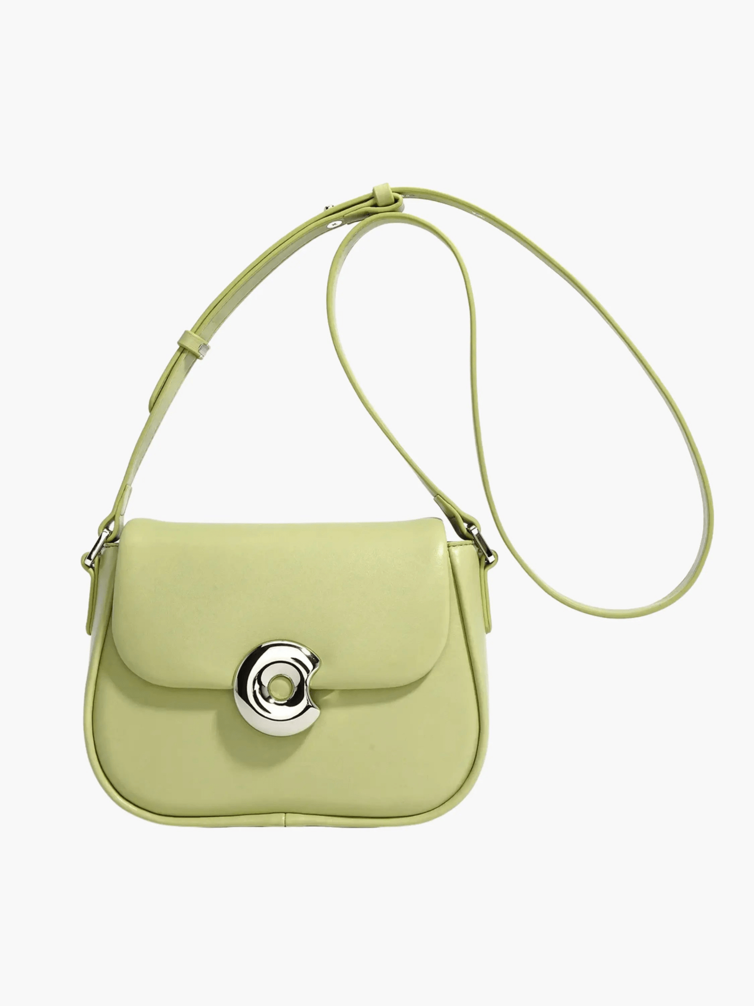Celeste | Periwinkle Crossbody Bag – Modern Chic & Elegance - in Olive | Arvea Bags