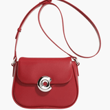 Celeste | Periwinkle Crossbody Bag – Modern Chic & Elegance - in Red | Arvea Bags