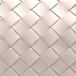 Ciara Woven Shoulder Bag – Elegant Faux Leather Tote - in Light Beige | Arvea Bags