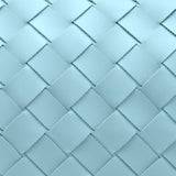 Ciara Woven Shoulder Bag – Elegant Faux Leather Tote - in Sky Blue | Arvea Bags