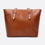 Classic Brown Leather Tote Bag – Everyday Elegance for Modern Women - in Classic Brown | Arvea Bags