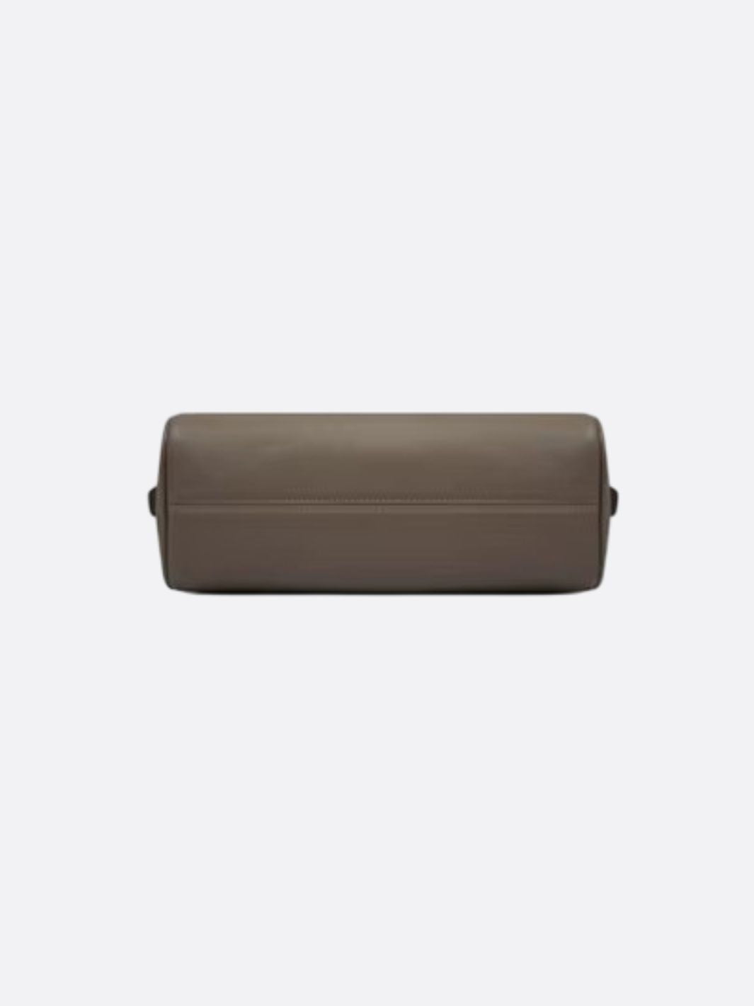 Classic Structured Handbag – Taupe Leather - Look Top Handle Satchel - in Khaki | Arvea Bags