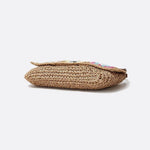 Crochet Patchwork Flap Woven Crossbody Bag - in Mulicolor | Arvea Bags